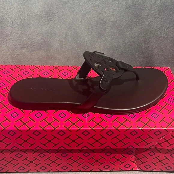 Tory Burch Women’s Miller Sandals Black Size 7 US - Picture 10 of 16